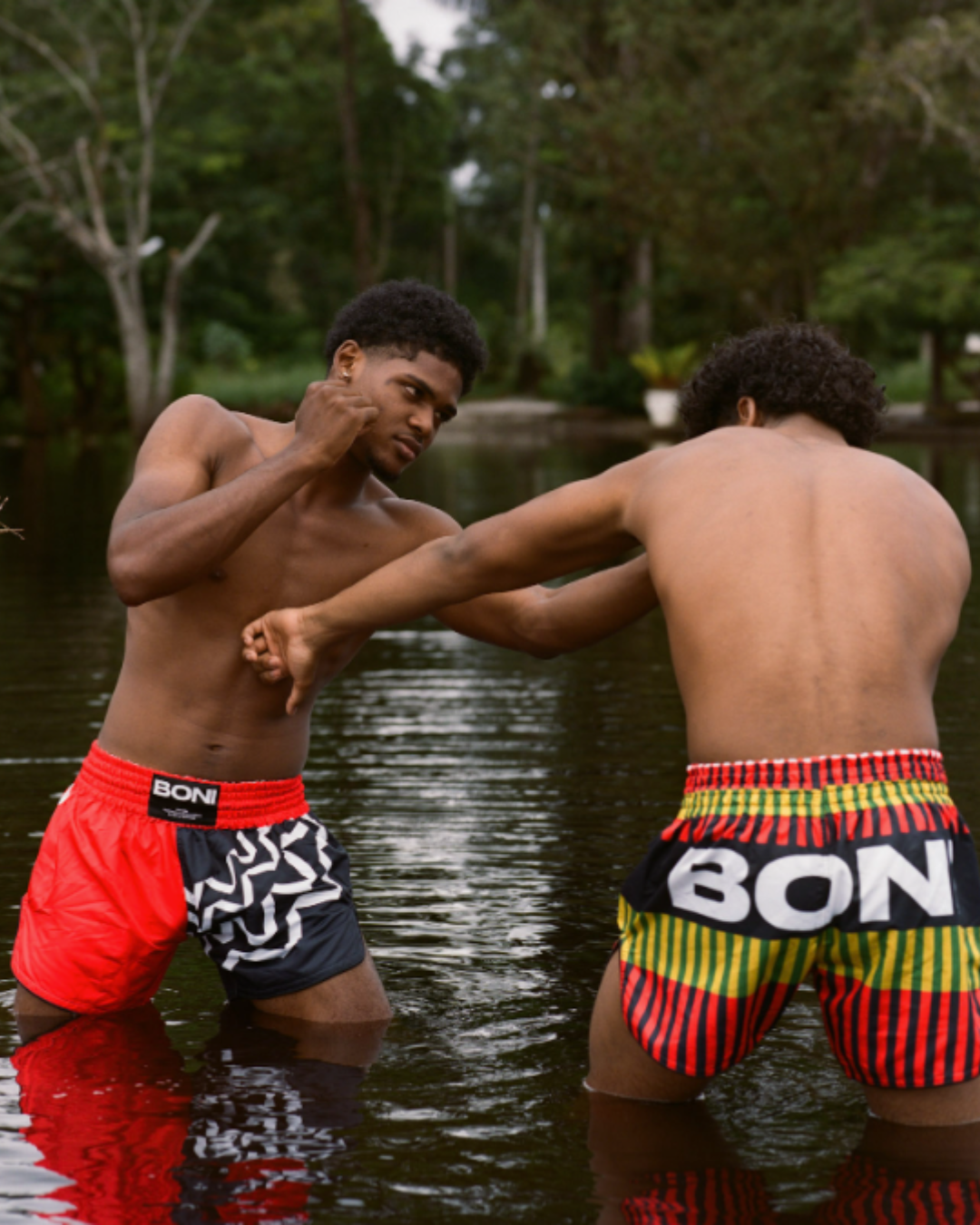 BONI Muay Thai shorts: "DAMSKO"