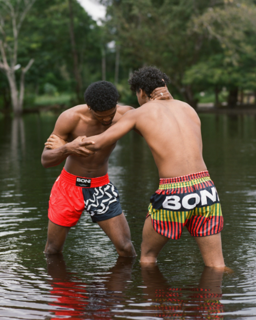 BONI Muay Thai shorts: "PANGI"