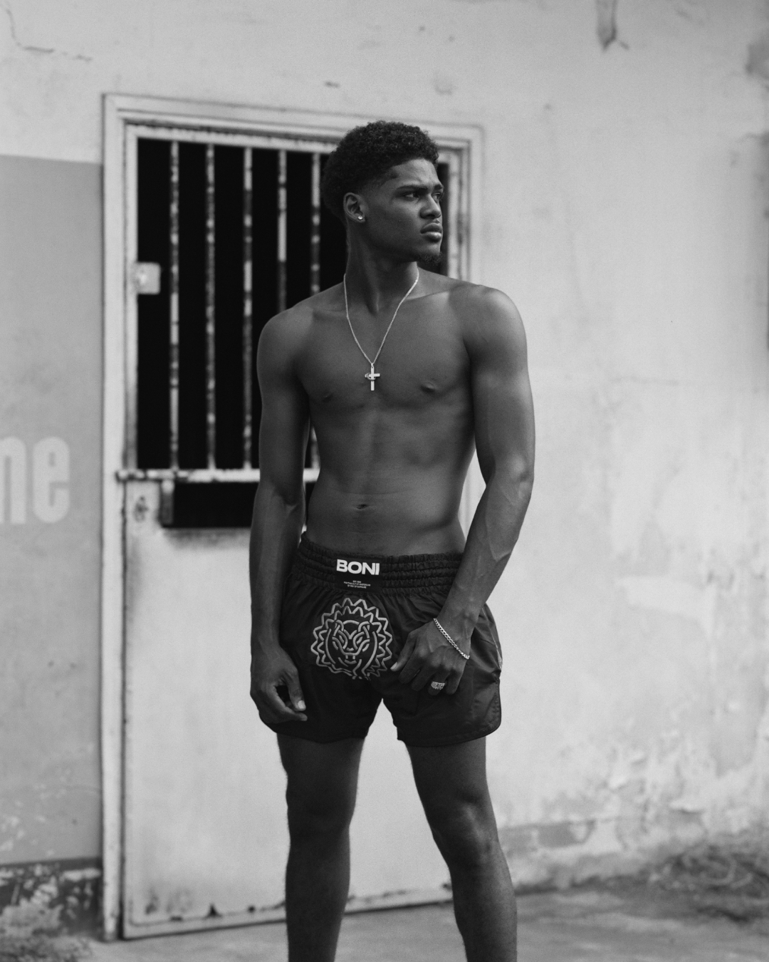 BONI Muay Thai shorts: "RO"