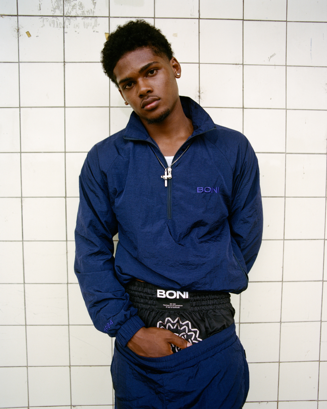 BONI Heritage Tracksuit: "OG" - Navy